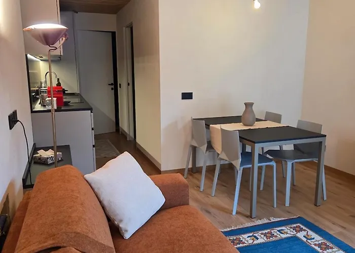 Апартаменты Anima Lignea Two-room In The Center Of Бормио